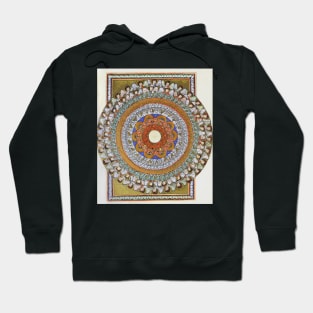 Saint Hildegard von Bingen's Vision - Scivias - Choirs of Angels Hoodie